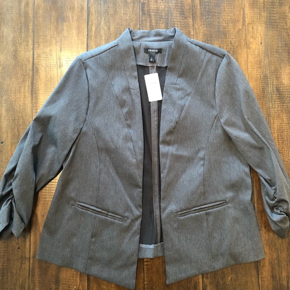 torrid Jackets & Blazers - Gray Torrid blazer NWT